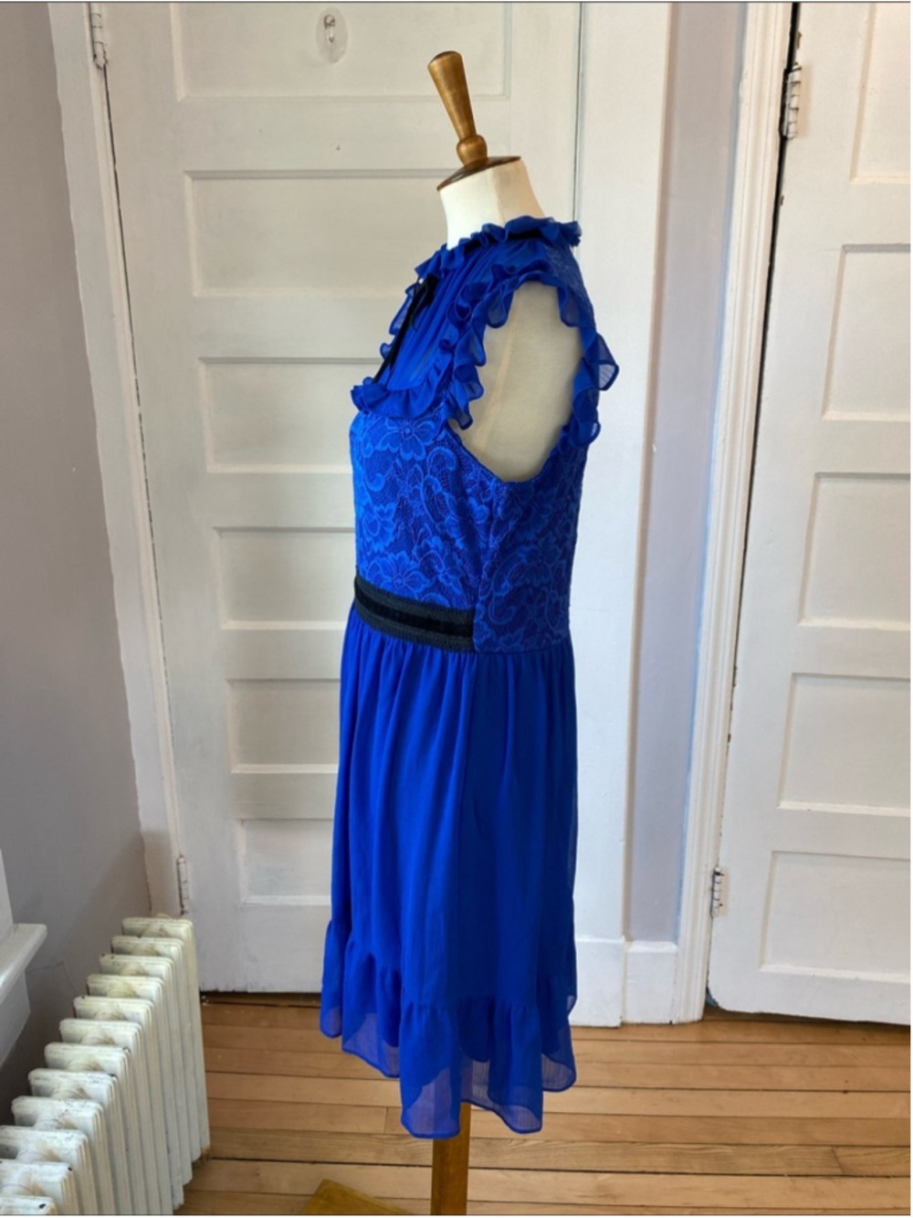 Disney Princess Snow White Royal Blue Lace Dress, Size XL - Picture 11 of 14